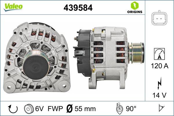 VALEO 439584 - Alternatore www.autoricambi360.it