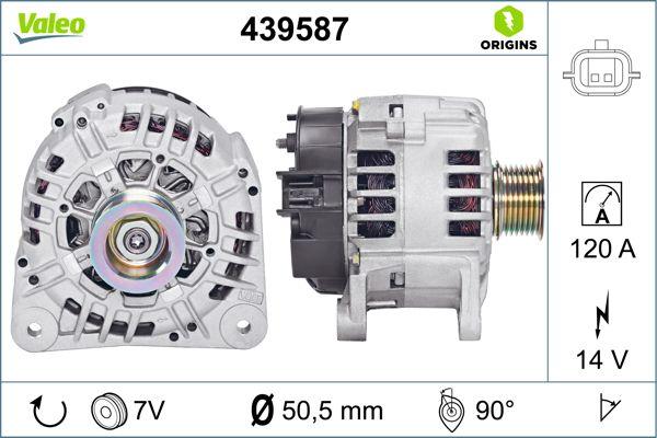 VALEO 439587 - Alternatore www.autoricambi360.it