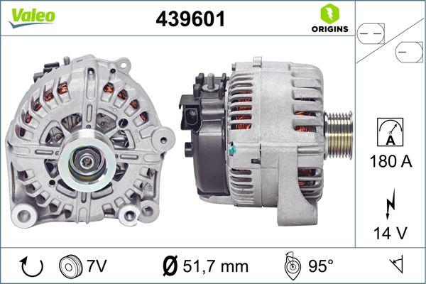 VALEO 439601 - Alternatore www.autoricambi360.it