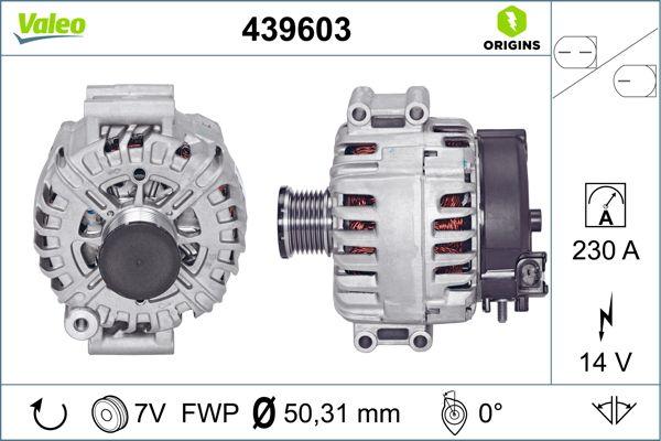 VALEO 439603 - Alternatore www.autoricambi360.it