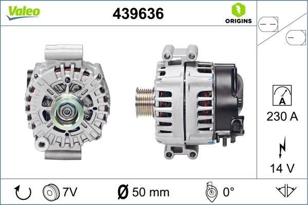 Valeo 439636 - Alternatore www.autoricambi360.it