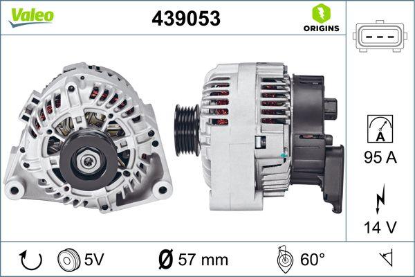 VALEO 439053 - Alternatore www.autoricambi360.it