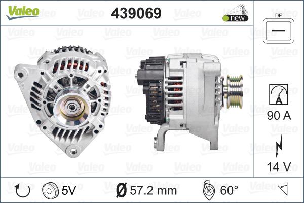 Valeo 439069 - Alternatore www.autoricambi360.it