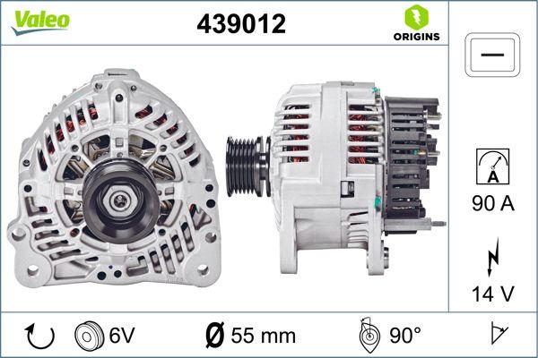 VALEO 439012 - Alternatore www.autoricambi360.it