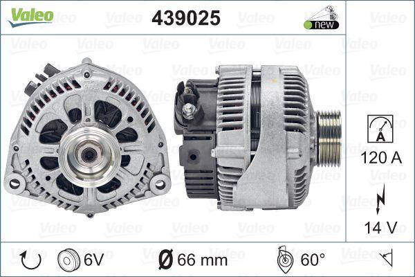 VALEO 439025 - Alternatore www.autoricambi360.it