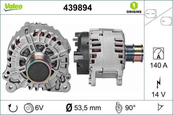 VALEO 439894 - Alternatore www.autoricambi360.it
