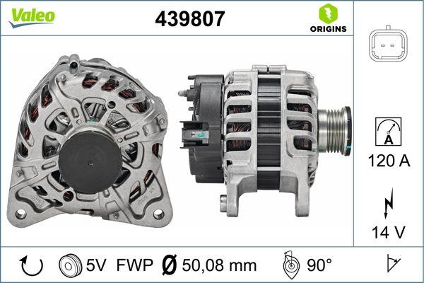 VALEO 439807 - Alternatore www.autoricambi360.it