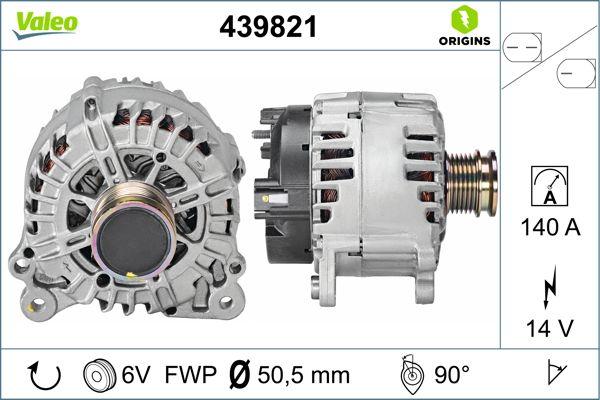 VALEO 439821 - Alternatore www.autoricambi360.it