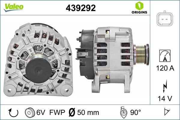 VALEO 439292 - Alternatore www.autoricambi360.it