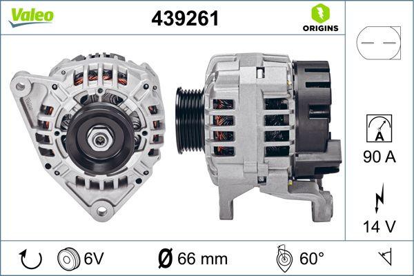 VALEO 439261 - Alternatore www.autoricambi360.it