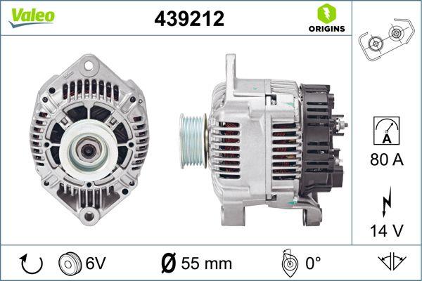 VALEO 439212 - Alternatore www.autoricambi360.it