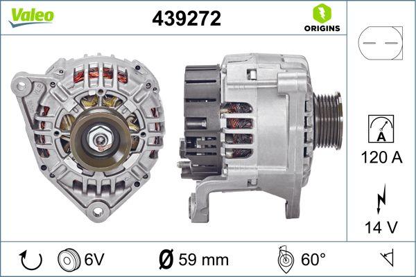 Valeo 439272 - Alternatore www.autoricambi360.it