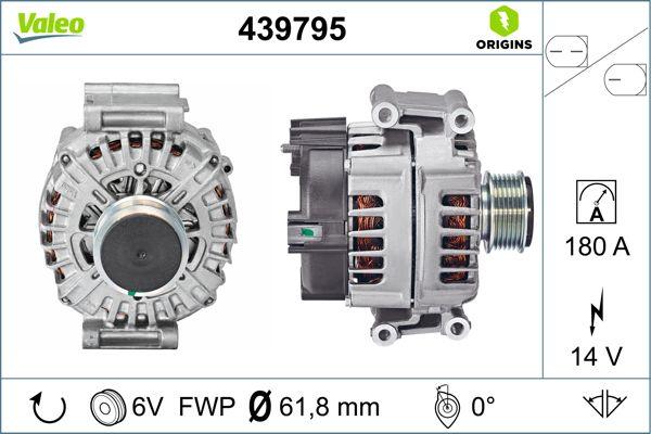 Valeo 439795 - Alternatore www.autoricambi360.it