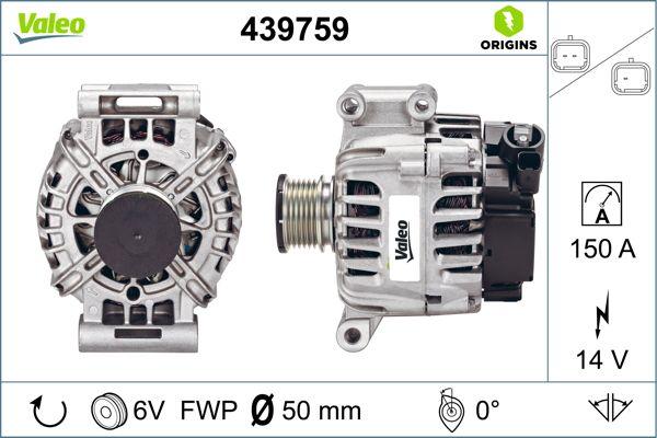 VALEO 439759 - Alternatore www.autoricambi360.it