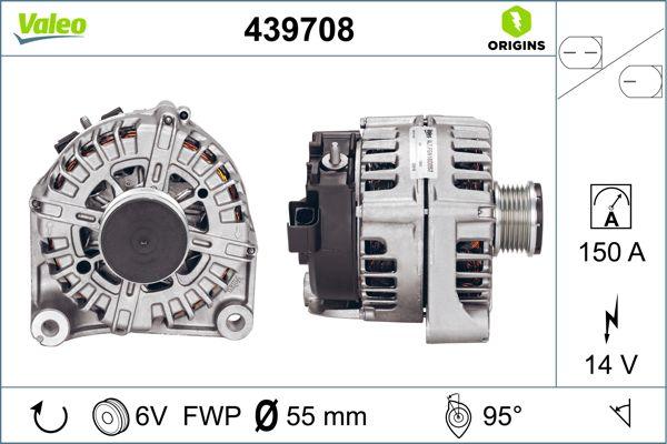 VALEO 439708 - Alternatore www.autoricambi360.it