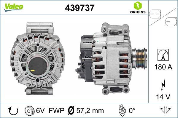 VALEO 439737 - Alternatore www.autoricambi360.it