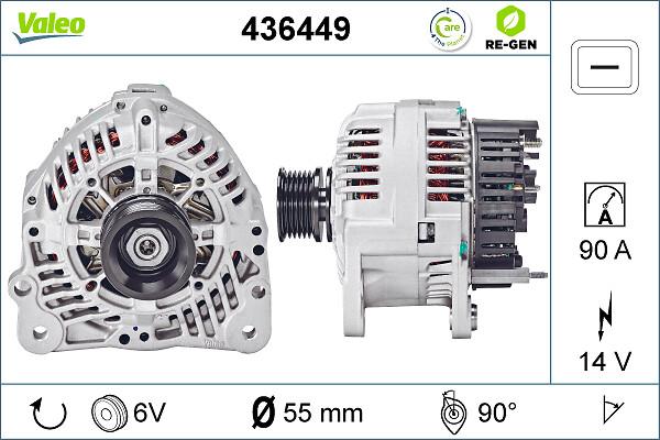 VALEO 436449 - Alternatore www.autoricambi360.it