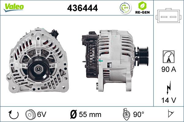 VALEO 436444 - Alternatore www.autoricambi360.it