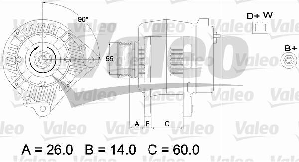 VALEO 436442 - Alternatore www.autoricambi360.it