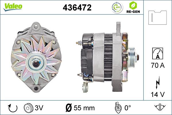 VALEO 436472 - Alternatore www.autoricambi360.it