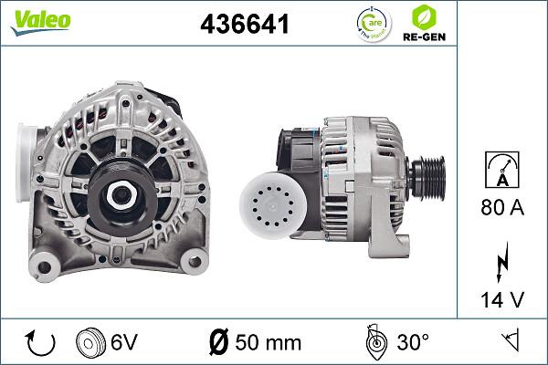 VALEO 436641 - Alternatore www.autoricambi360.it