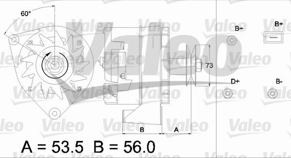 VALEO 436199 - Alternatore www.autoricambi360.it