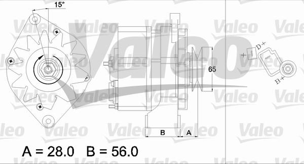 VALEO 436148 - Alternatore www.autoricambi360.it