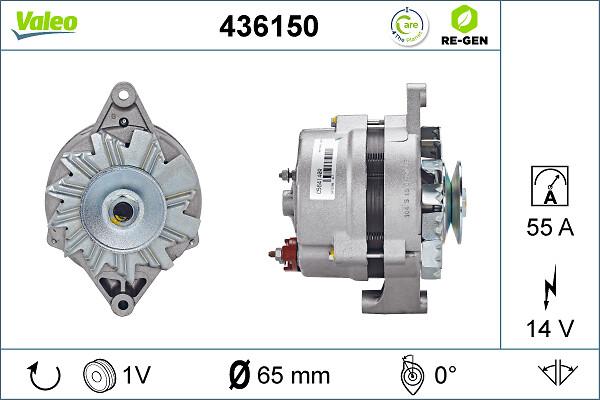 VALEO 436150 - Alternatore www.autoricambi360.it