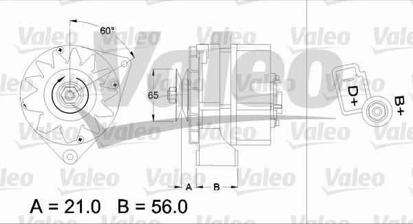 VALEO 436153 - Alternatore www.autoricambi360.it