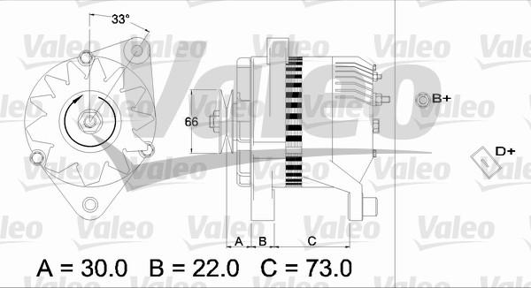 Valeo 436114 - Alternatore www.autoricambi360.it