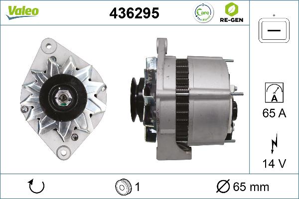 VALEO 436295 - Alternatore www.autoricambi360.it