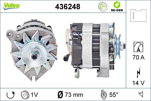 VALEO 436248 - Alternatore www.autoricambi360.it