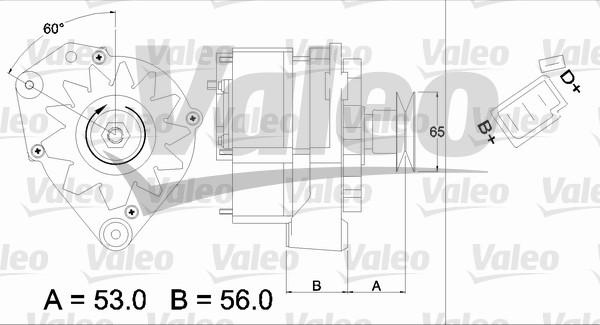 VALEO 436220 - Alternatore www.autoricambi360.it