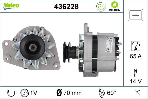 VALEO 436228 - Alternatore www.autoricambi360.it
