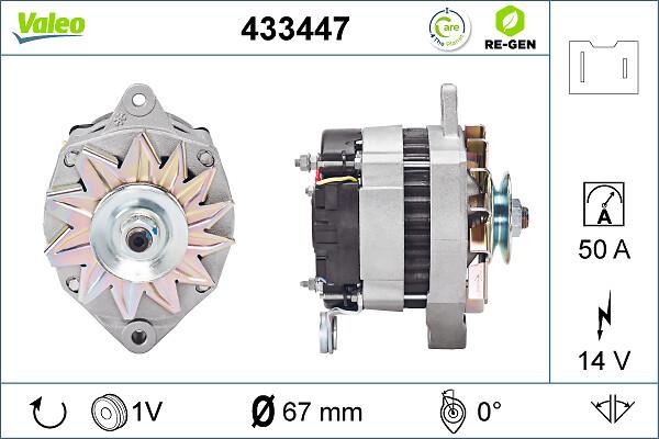 Valeo 433447 - Alternatore www.autoricambi360.it