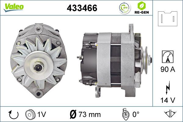 VALEO 433466 - Alternatore www.autoricambi360.it