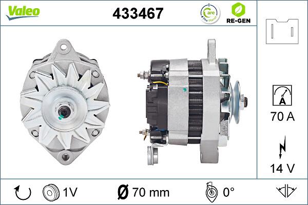 VALEO 433467 - Alternatore www.autoricambi360.it