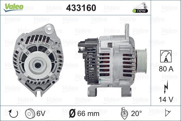 VALEO 433160 - Alternatore www.autoricambi360.it