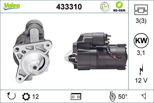 Valeo 433310 - Motorino d'avviamento www.autoricambi360.it