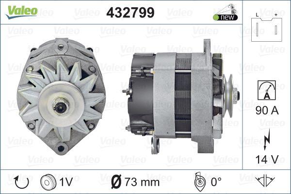 VALEO 432799 - Alternatore www.autoricambi360.it