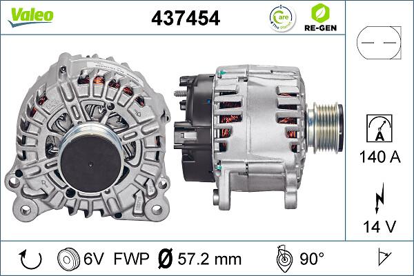 VALEO 437454 - Alternatore www.autoricambi360.it
