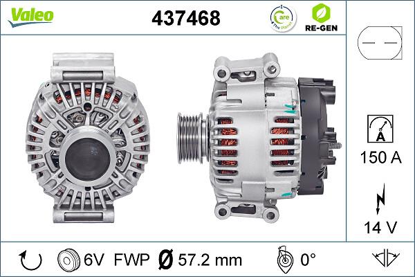 VALEO 437468 - Alternatore www.autoricambi360.it
