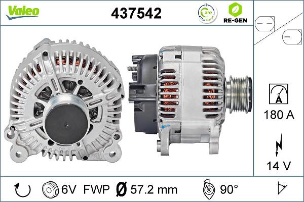 VALEO 437542 - Alternatore www.autoricambi360.it