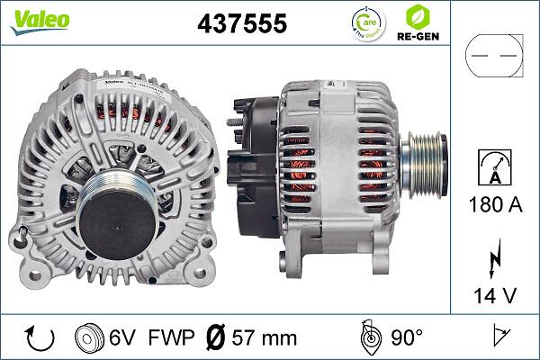 VALEO 437555 - Alternatore www.autoricambi360.it