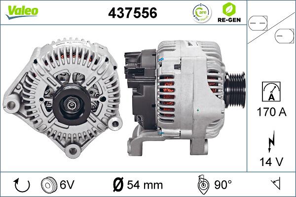 VALEO 437556 - Alternatore www.autoricambi360.it