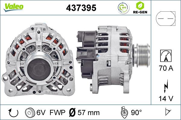 VALEO 437395 - Alternatore www.autoricambi360.it
