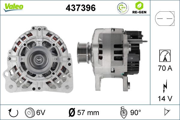VALEO 437396 - Alternatore www.autoricambi360.it