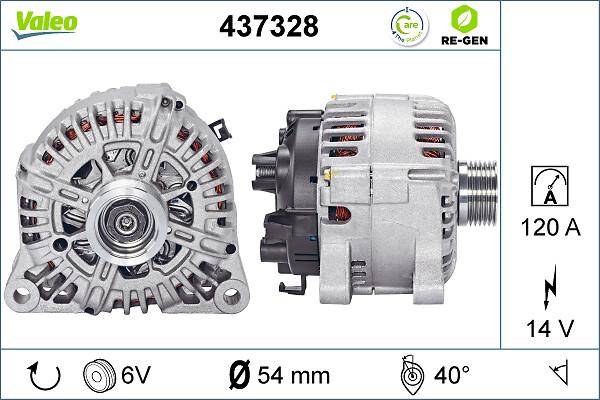 Valeo 437328 - Alternatore www.autoricambi360.it