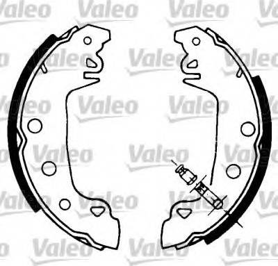 VALEO 554683 - Kit ganasce freno www.autoricambi360.it