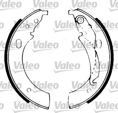 VALEO 562983 - Kit ganasce freno www.autoricambi360.it